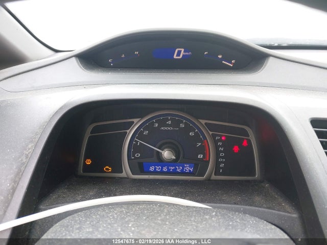 12547675 :رقم المزاد ، 2HGFA16249H102188 vin ، 2009 Honda Civic Dx/dx-a مزاد بيع