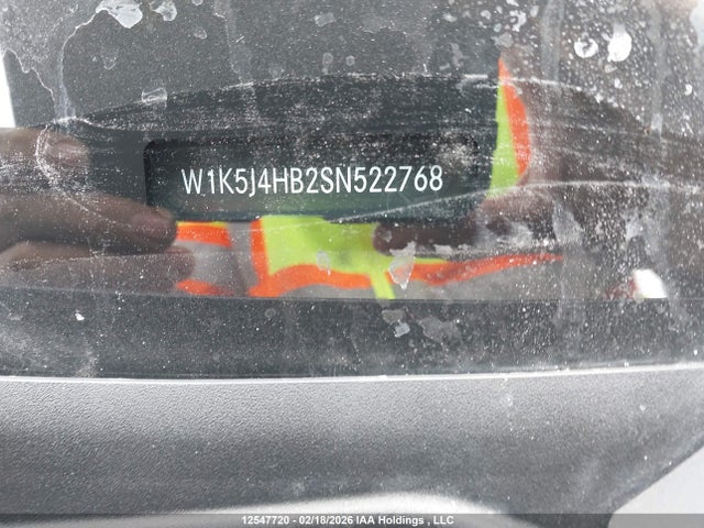 W1K5J4HB2SN522768 Mercedes-Benz CLA 250 4MATIC