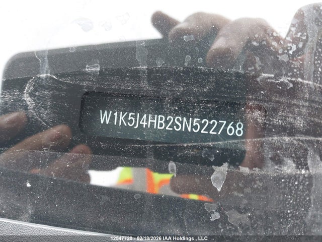 W1K5J4HB2SN522768 Mercedes-Benz CLA 250 4MATIC