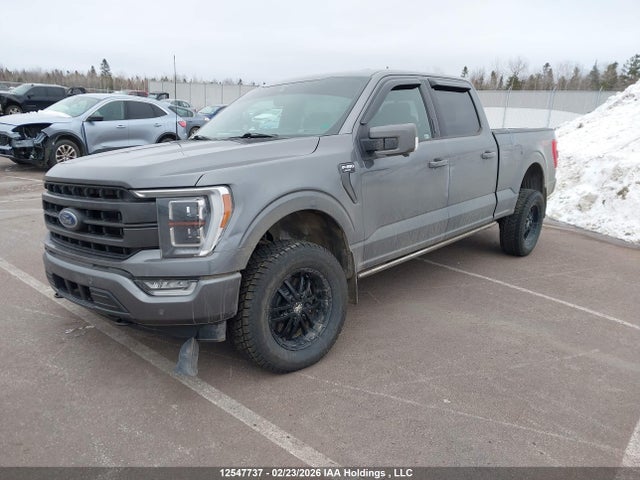 12547737 :رقم المزاد ، 1FTFW1E89NFA54933 vin ، 2022 Ford F-150 Lariat مزاد بيع
