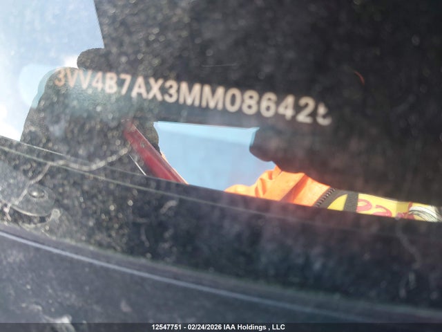 3VV4B7AX3MM086425 Volkswagen Tiguan Sel Premium R-line