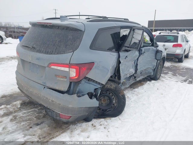Auction sale of the 2022 Honda Pilot Trailsport, vin: 5FNYF6H8XNB503462, lot number: 12547754