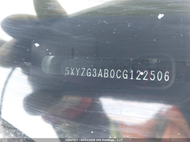 Aukcja sprzedaży 2012 Hyundai Santa Fe Gls, vin: 5XYZG3AB0CG122506, numer aukcji: 12547831