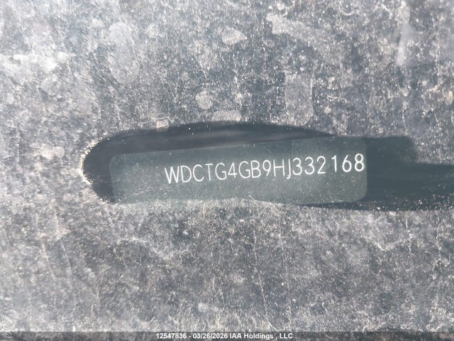 WDCTG4GB9HJ332168 Mercedes-Benz Gla 250 4matic