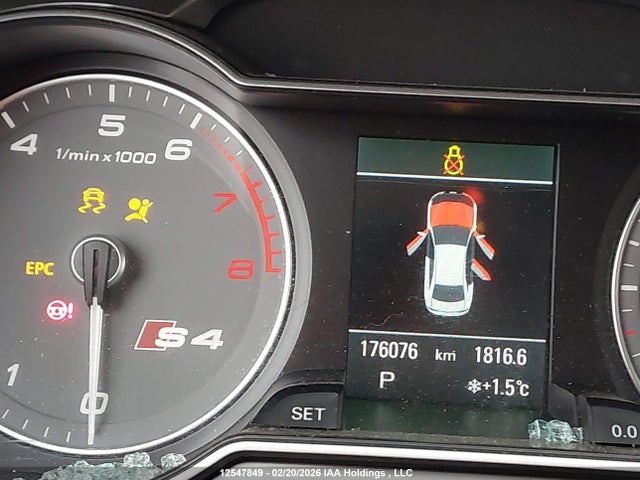 Aukcja sprzedaży 2013 Audi S4 3.0t Premium, vin: WAUFGCFL7DA072318, numer aukcji: 12547849
