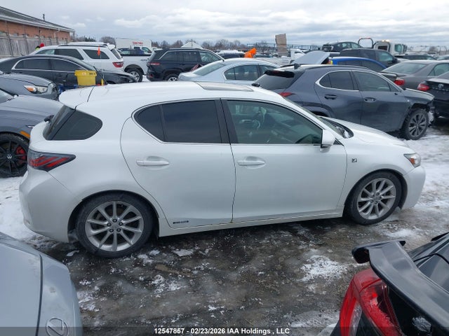 2012 Lexus Ct 200h Premium მანქანა იყიდება აუქციონზე, vin: JTHKD5BH7C2116381, აუქციონის ნომერი: 12547857