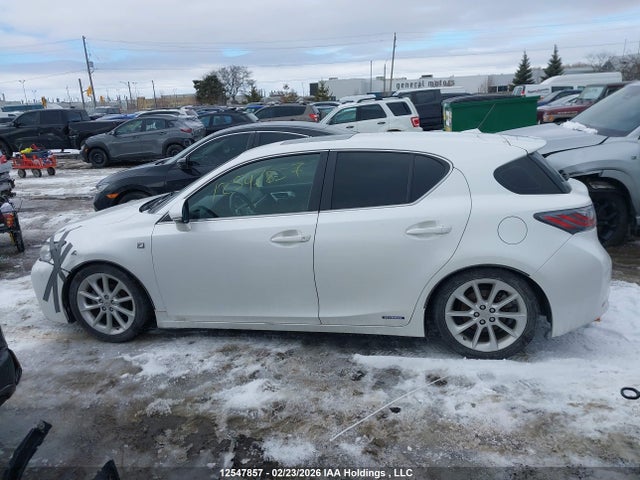 2012 Lexus Ct 200h Premium მანქანა იყიდება აუქციონზე, vin: JTHKD5BH7C2116381, აუქციონის ნომერი: 12547857