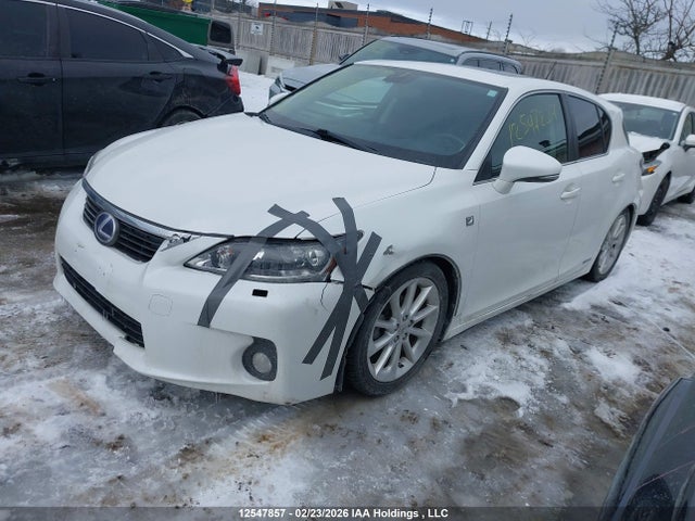 2012 Lexus Ct 200h Premium მანქანა იყიდება აუქციონზე, vin: JTHKD5BH7C2116381, აუქციონის ნომერი: 12547857