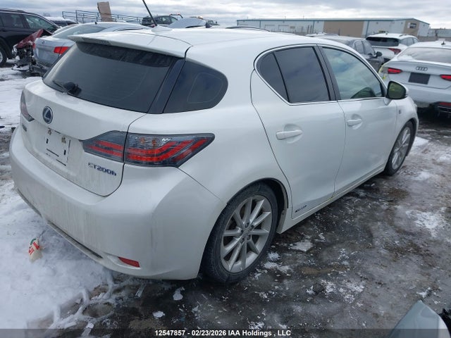 2012 Lexus Ct 200h Premium მანქანა იყიდება აუქციონზე, vin: JTHKD5BH7C2116381, აუქციონის ნომერი: 12547857