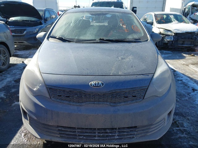 12547867 :رقم المزاد ، KNADM4A37G6653953 vin ، 2016 Kia Rio Ex/ex+ W/sunroof/lx/lx+/lx+ Eco/sx مزاد بيع