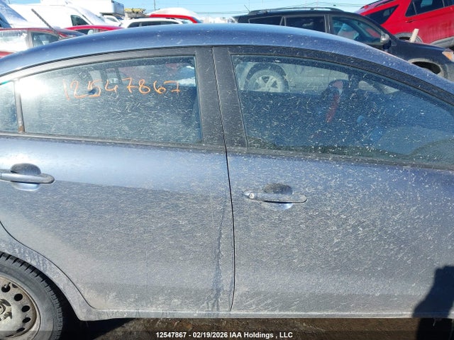 12547867 :رقم المزاد ، KNADM4A37G6653953 vin ، 2016 Kia Rio Ex/ex+ W/sunroof/lx/lx+/lx+ Eco/sx مزاد بيع