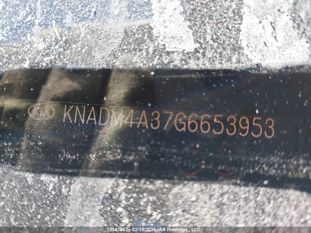 12547867 :رقم المزاد ، KNADM4A37G6653953 vin ، 2016 Kia Rio Ex/ex+ W/sunroof/lx/lx+/lx+ Eco/sx مزاد بيع