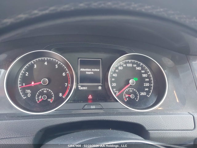 12547908 :رقم المزاد ، 3VWG57AU8LM005035 vin ، 2020 Volkswagen Golf مزاد بيع