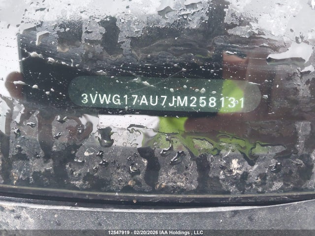 3VWG17AU7JM258131 Volkswagen Golf 1.8 Tsi Comfortline/1.8 Tsi Highline/1.8 Tsi Trendline