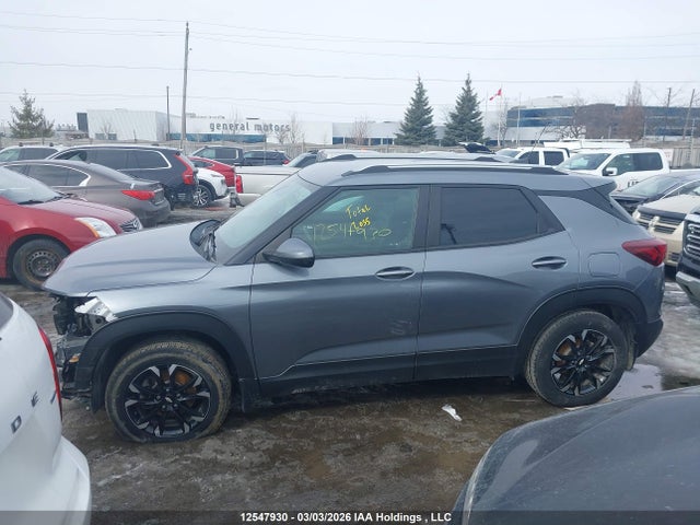 Aukcja sprzedaży 2022 Chevrolet Trailblazer, vin: KL79MRSL2NB088131, numer aukcji: 12547930