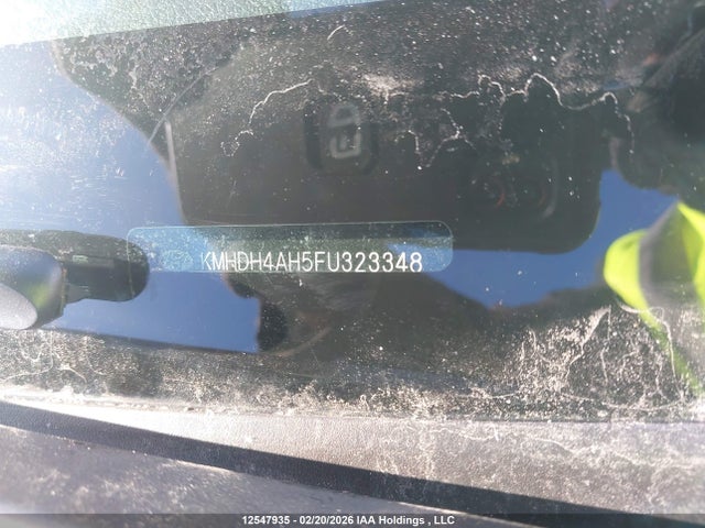 KMHDH4AH5FU323348 Hyundai Elantra Limited