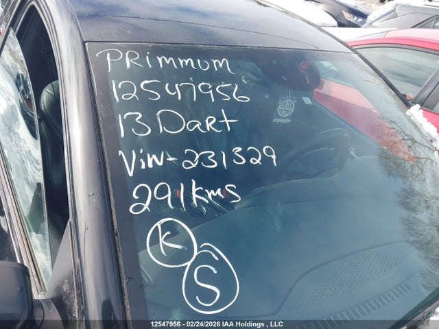 Продажа на аукционе авто 2013 Dodge Dart Limited/gt, vin: 1C3CDFCH4DD231329, номер лота: 12547956