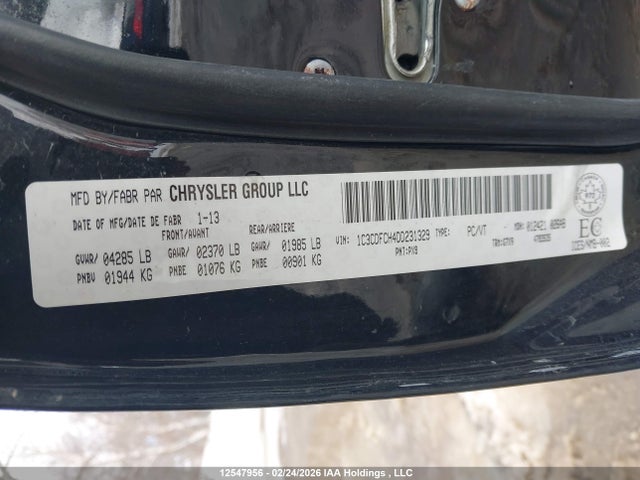 Продажа на аукционе авто 2013 Dodge Dart Limited/gt, vin: 1C3CDFCH4DD231329, номер лота: 12547956