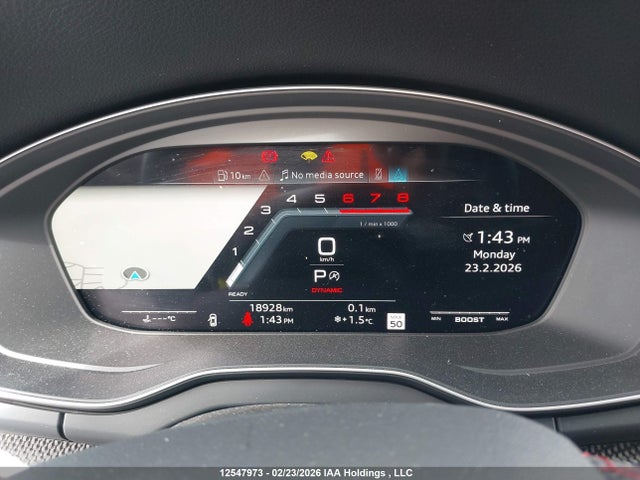 WA134AFY4R2146661 Audi Sq5 3.0t Technik