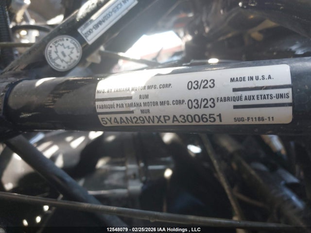 5Y4AN29WXPA300651 Yamaha YXZ1000