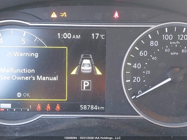 3N1CN8EV5PL844231 Nissan VERSA SV
