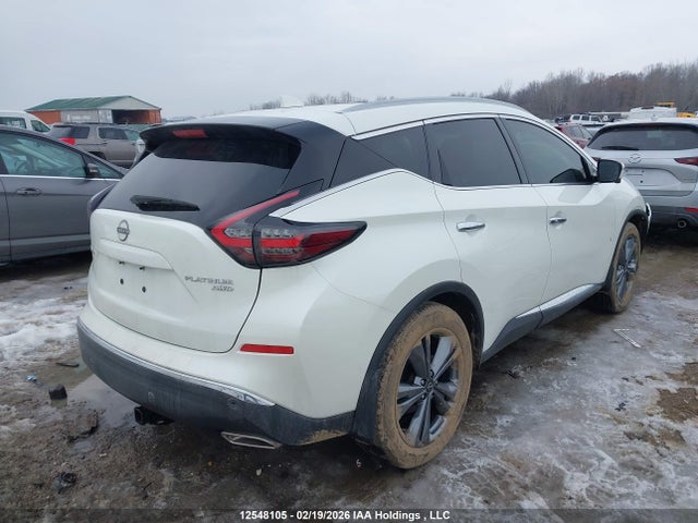 2024 Nissan Murano Platinum მანქანა იყიდება აუქციონზე, vin: 5N1AZ2DS3RC102353, აუქციონის ნომერი: 12548105
