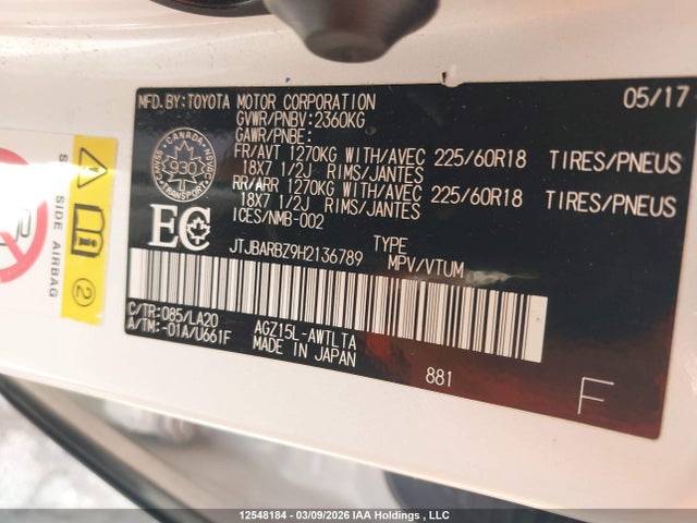 JTJBARBZ9H2136789 Lexus Nx 200t/base/f Sport