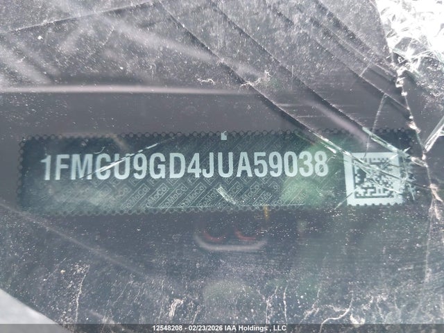1FMCU9GD4JUA59038 Ford ESCAPE SE