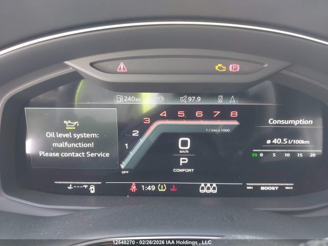 WA1AWBF1XSD016727 Audi Sq8 4.0t