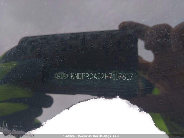 KNDPRCA62H7117817 KIA Sportage Sx
