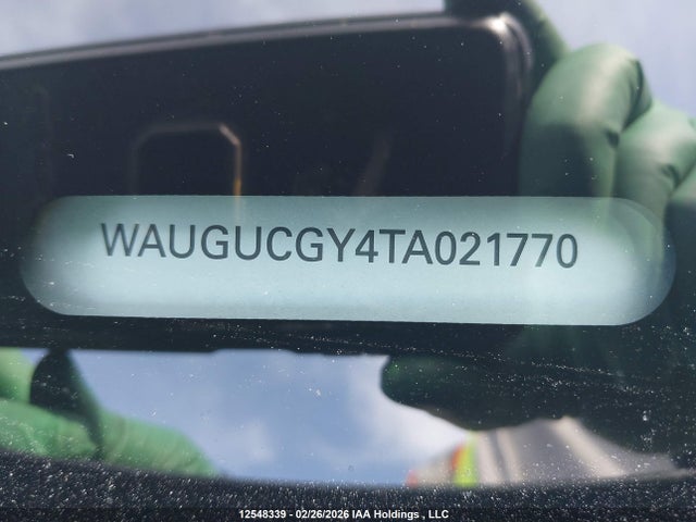 WAUGUCGY4TA021770 Audi A3 40