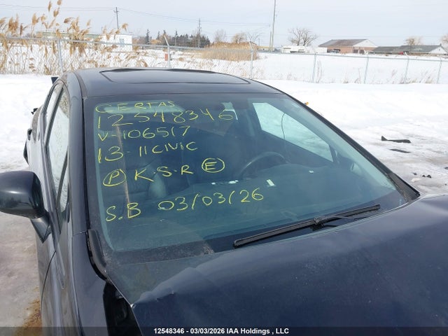 Aukcja sprzedaży 2013 Honda Civic Touring, vin: 2HGFB2F77DH106517, numer aukcji: 12548346