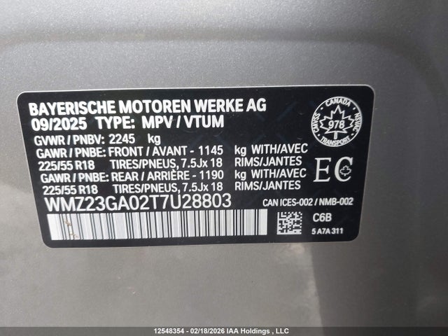WMZ23GA02T7U28803 Mini Countryman S All4