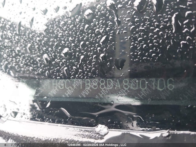 Aukcja sprzedaży 2013 Honda Accord Exl, vin: 1HGCT1B88DA800706, numer aukcji: 12548395