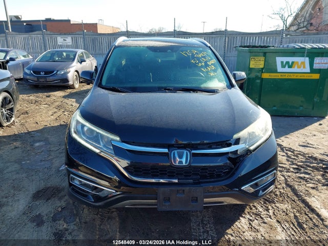 12548409 :رقم المزاد ، 5J6RM4H96FL806691 vin ، 2015 Honda Cr-v Touring مزاد بيع
