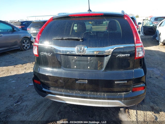 12548409 :رقم المزاد ، 5J6RM4H96FL806691 vin ، 2015 Honda Cr-v Touring مزاد بيع