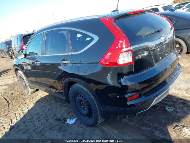 12548409 :رقم المزاد ، 5J6RM4H96FL806691 vin ، 2015 Honda Cr-v Touring مزاد بيع