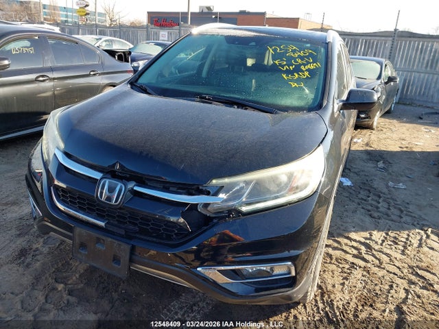 12548409 :رقم المزاد ، 5J6RM4H96FL806691 vin ، 2015 Honda Cr-v Touring مزاد بيع