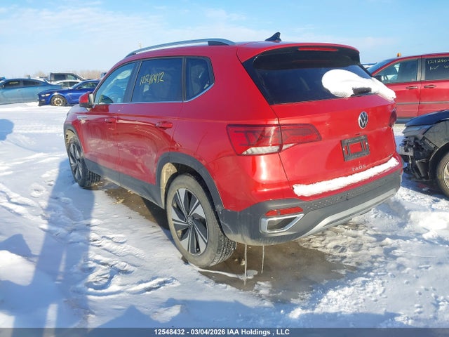 2024 Volkswagen Taos Highline მანქანა იყიდება აუქციონზე, vin: 3VV4X7B27RM109281, აუქციონის ნომერი: 12548432