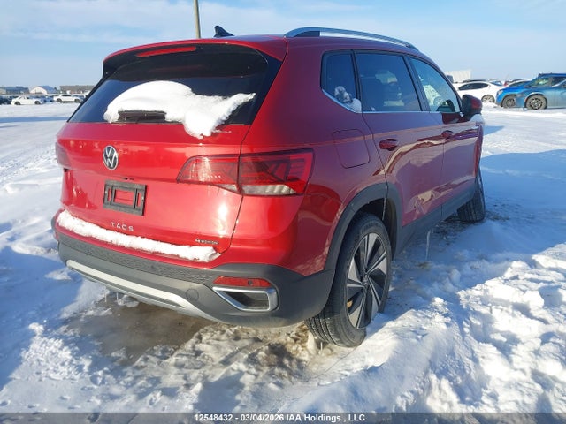 2024 Volkswagen Taos Highline მანქანა იყიდება აუქციონზე, vin: 3VV4X7B27RM109281, აუქციონის ნომერი: 12548432