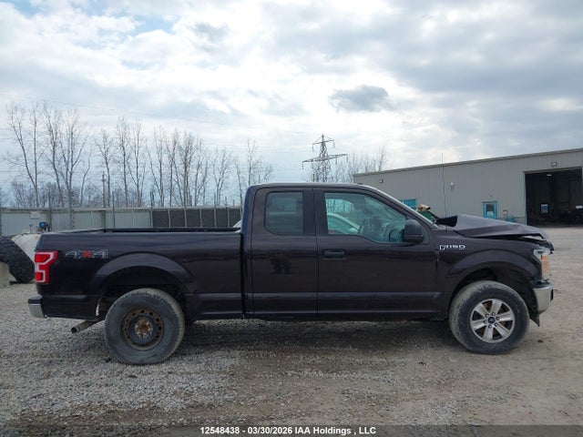 2018 Ford F150 Super Cab მანქანა იყიდება აუქციონზე, vin: 1FTEX1EP2JFC35849, აუქციონის ნომერი: 12548438