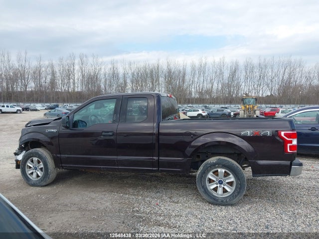 2018 Ford F150 Super Cab მანქანა იყიდება აუქციონზე, vin: 1FTEX1EP2JFC35849, აუქციონის ნომერი: 12548438