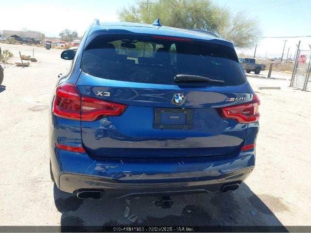 12548452 :رقم المزاد ، 5UXTS3C55J0Y96098 vin ، 2018 Bmw X3 M40i مزاد بيع