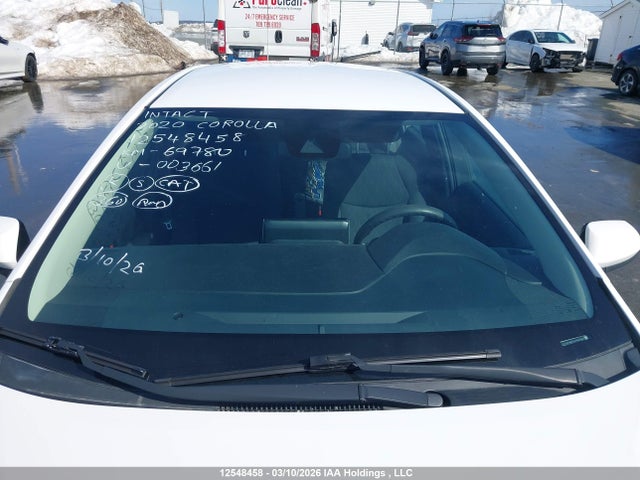 Продажа на аукционе авто 2020 Toyota Corolla Le, vin: 5YFBPRBE8LP003661, номер лота: 12548458