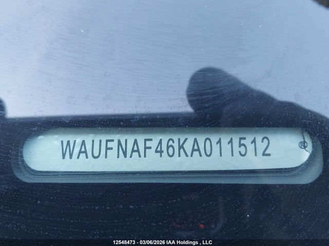 WAUFNAF46KA011512 Audi A4 45 Technik