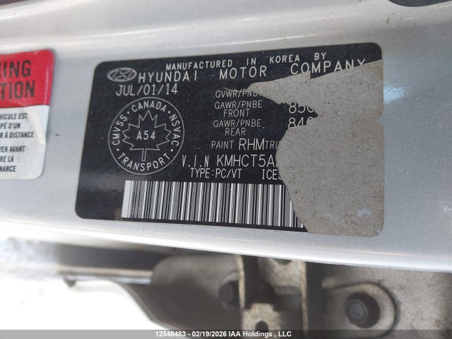 Продажа на аукционе авто 2014 Hyundai Accent Gls/gs, vin: KMHCT5AE2EU188074, номер лота: 12548483