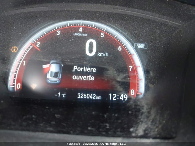 2HGFC3A50JH220136 Honda Civic Si Si