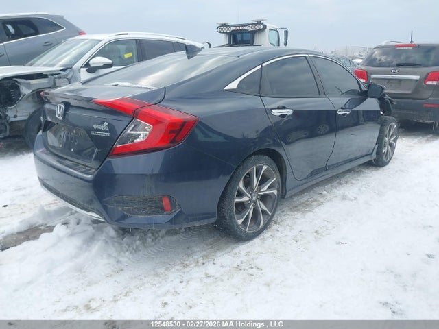 2019 Honda Civic Touring მანქანა იყიდება აუქციონზე, vin: 2HGFC1F96KH106661, აუქციონის ნომერი: 12548530