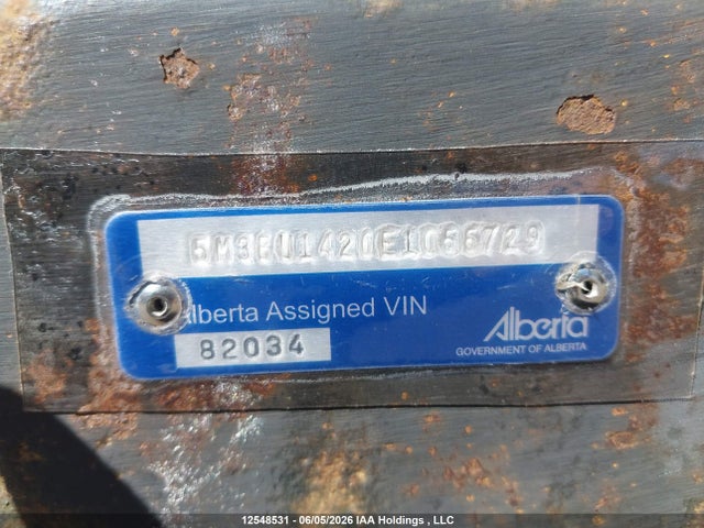 2014 Mirage Enclosed Trailer მანქანა იყიდება აუქციონზე, vin: 5M3BU1420E1056729, აუქციონის ნომერი: 12548531