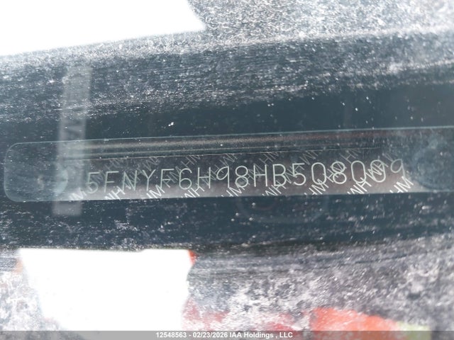 Honda Pilot Touring 2017 5FNYF6H98HB508009 Image 19